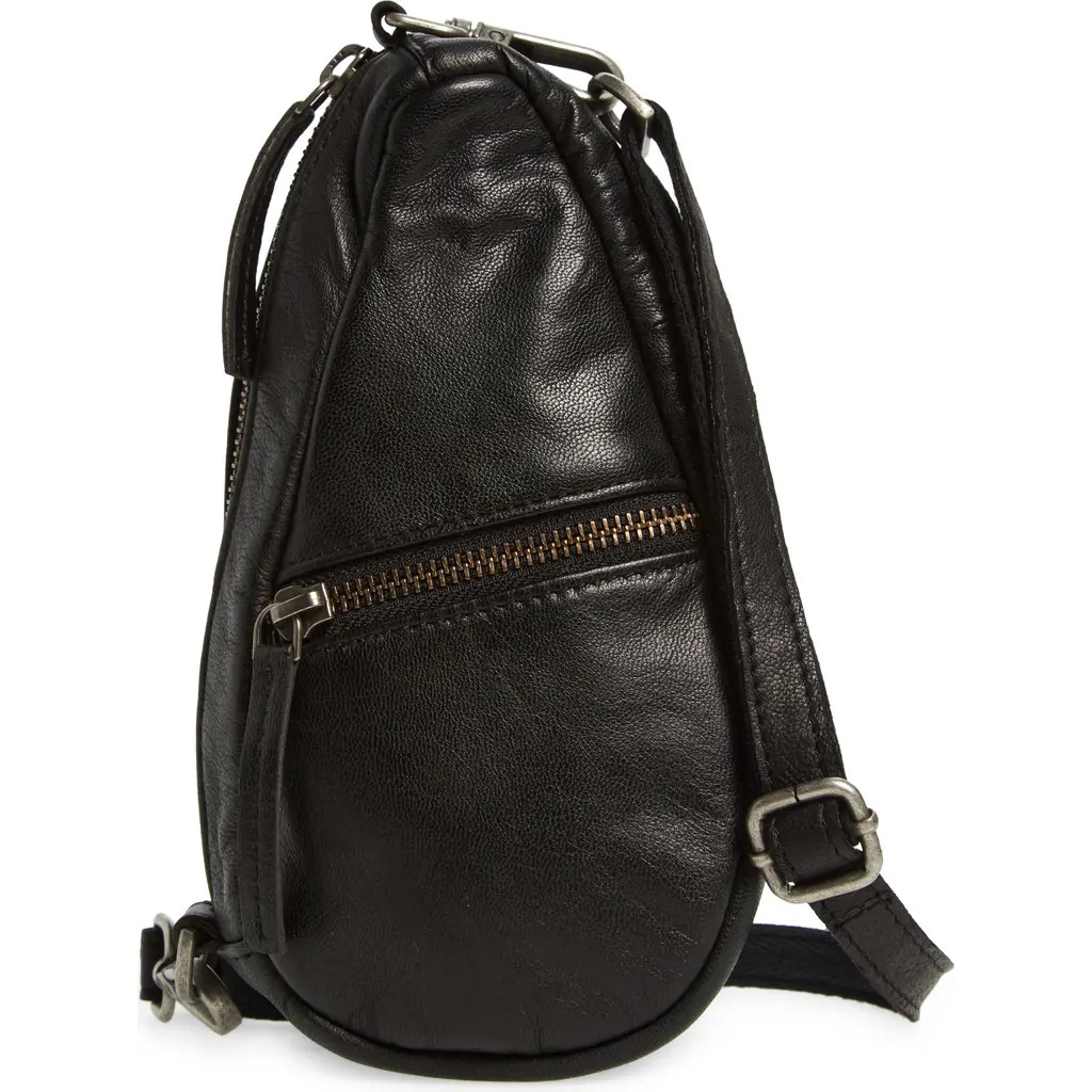 Free People Mini Coffee Date Leather Crossbody Bag in Black at Nordstrom Rack | Nordstrom Rack