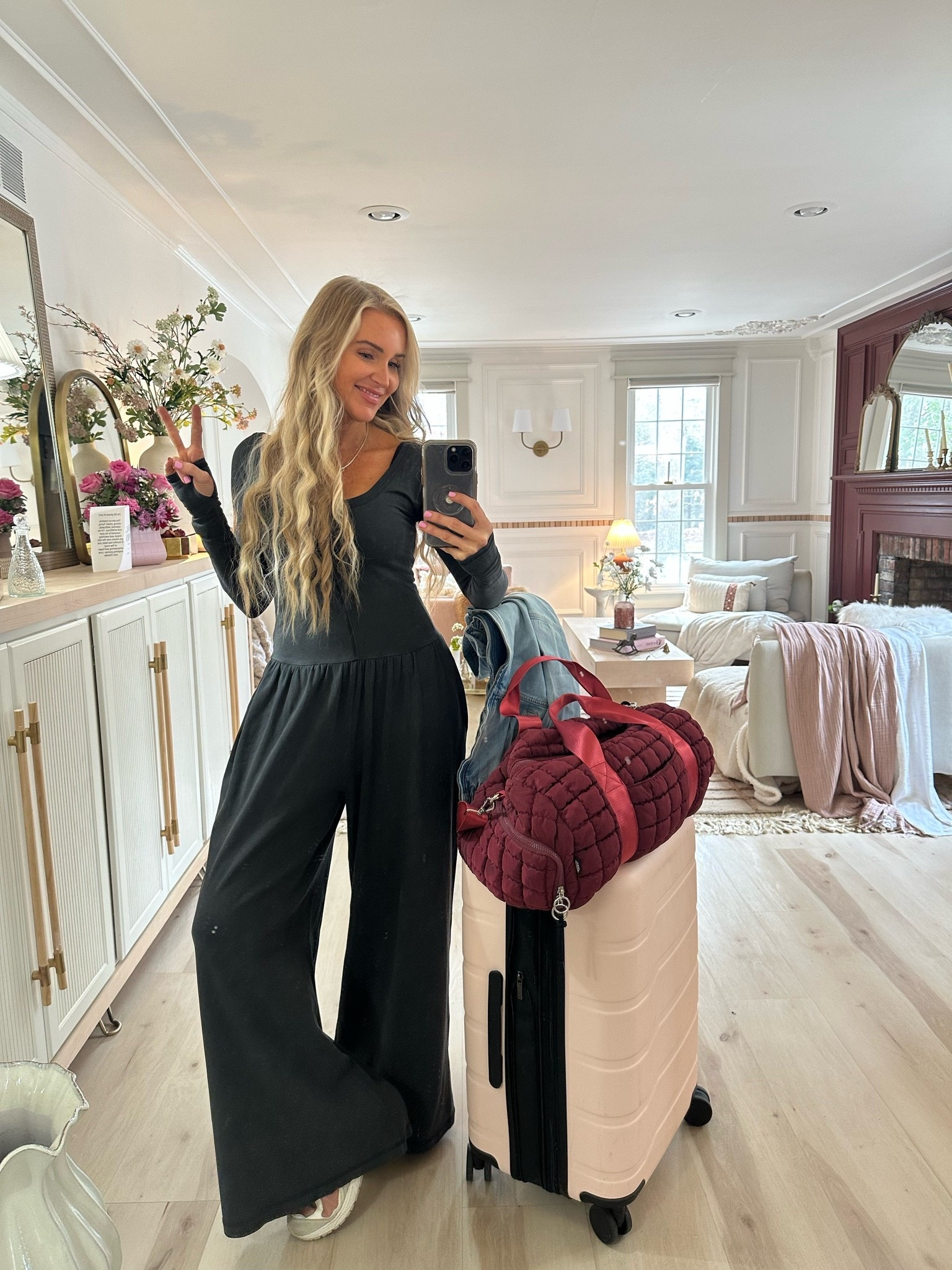 Favorite travel outfit ✌🏻

#LTKdayinmylife #LTKActive #LTKselfcare