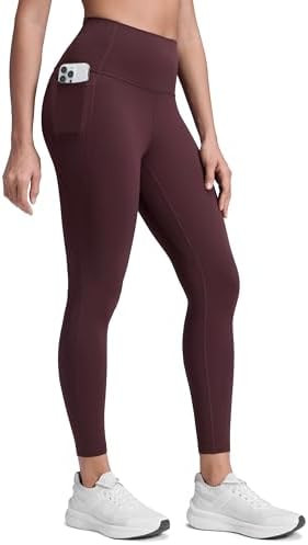 CRZ YOGA Butterluxe Workout Leggings Pockets 25'' - High Waisted Gym Womens Yoga Pants Buttery So... | Amazon (US)