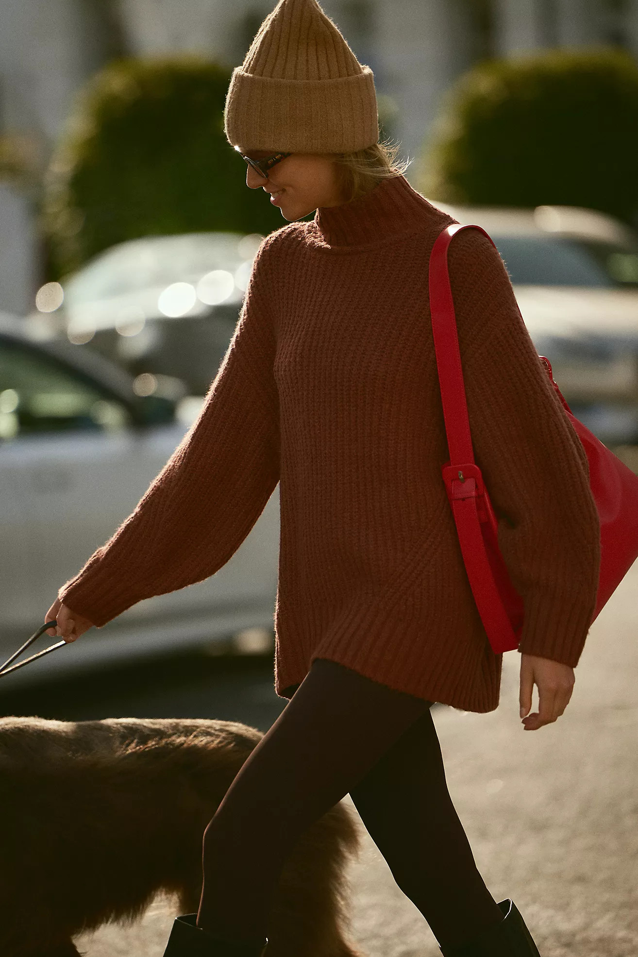 The Dakotah Oversized Turtleneck Sweater by Maeve | Anthropologie (US)
