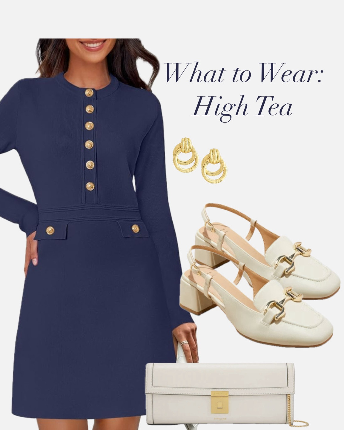 What to wear to an afternoon tea in the fall or winter

#LTKFindsUnder50 #LTKWorkwear
