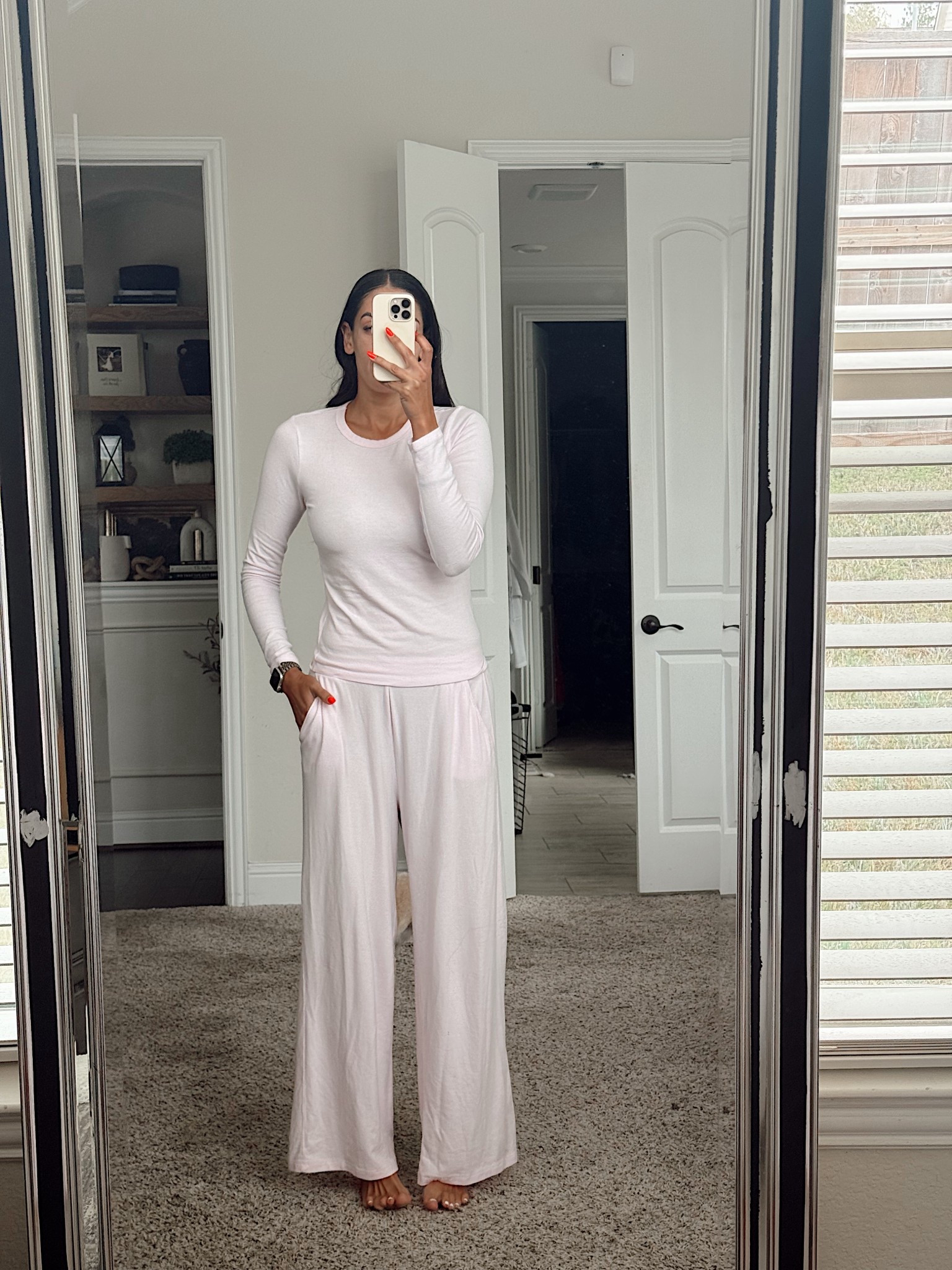 Small top
Small bottom -need a tall since I’m 5’8 

#LTKdayinmylife #LTKselfcare