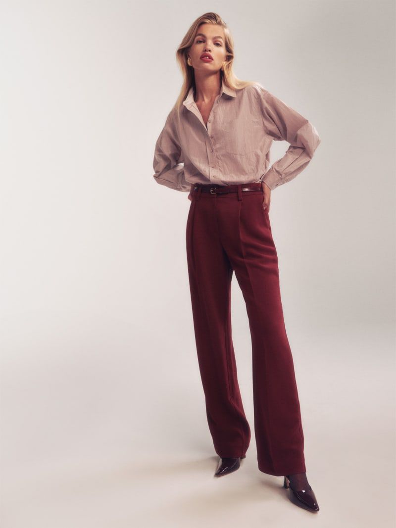 Alex Mid Rise Pant | Reformation (Global)