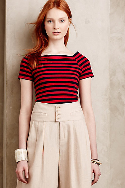 Ribbed Scoopneck | Anthropologie (US)