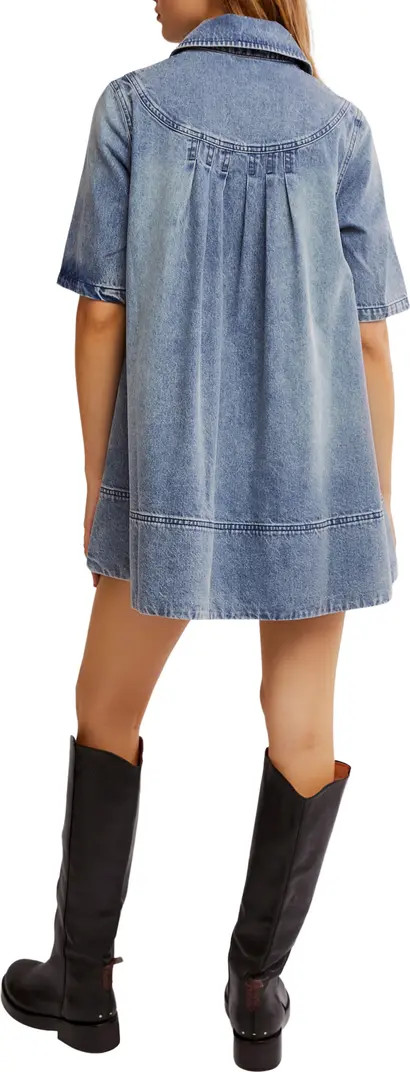 Remino Denim Minidress | Nordstrom