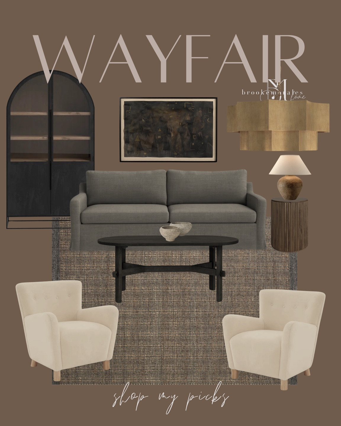 #wayfairpartner #wayfair @wayfair Living Room Inspo: So many gorgeous pieces I’ve found recently on Wayfair.com Shop my picks!
