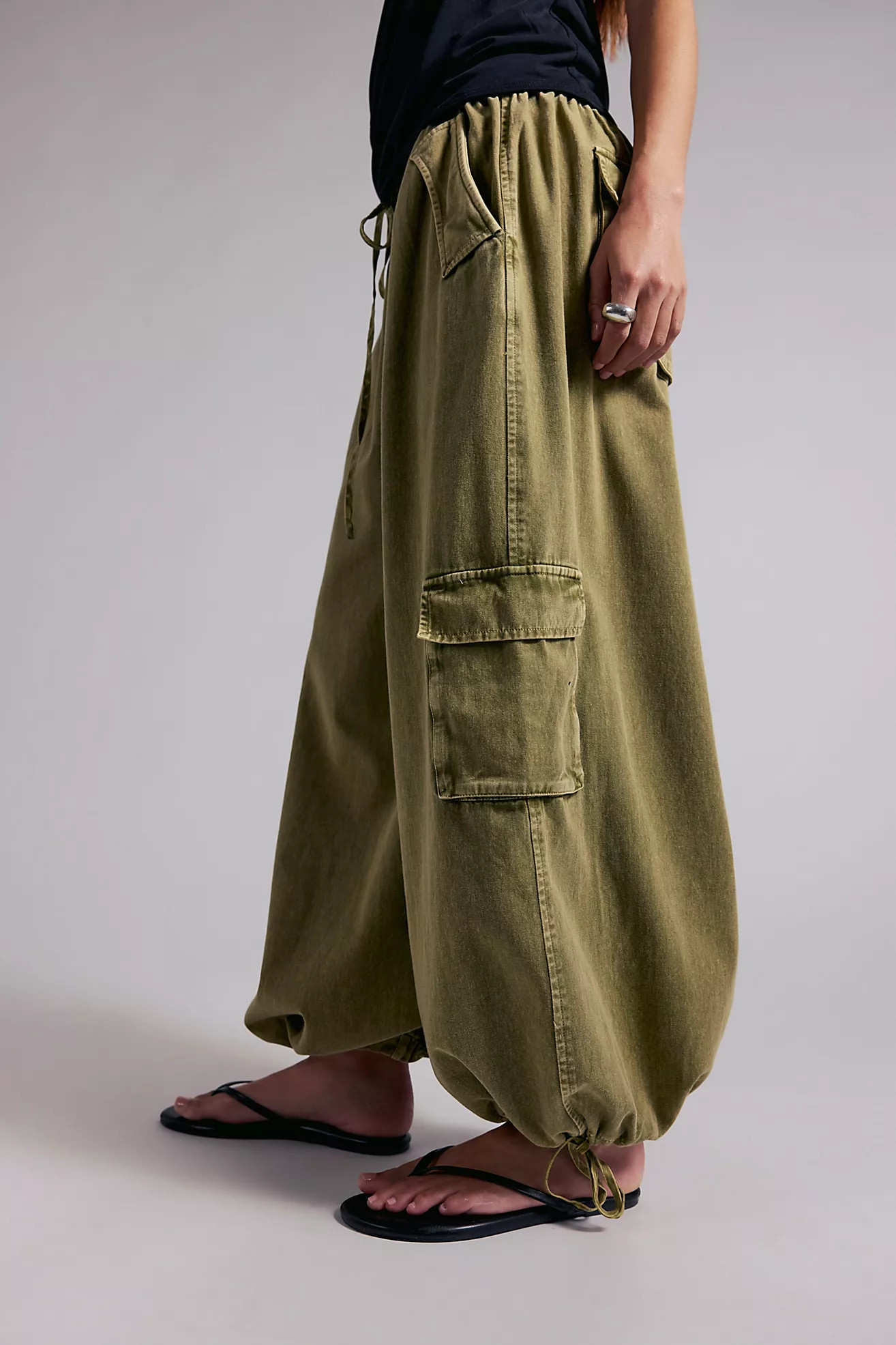 Bobbi Pull-On Cargo Trousers | Free People (Global - UK&FR Excluded)