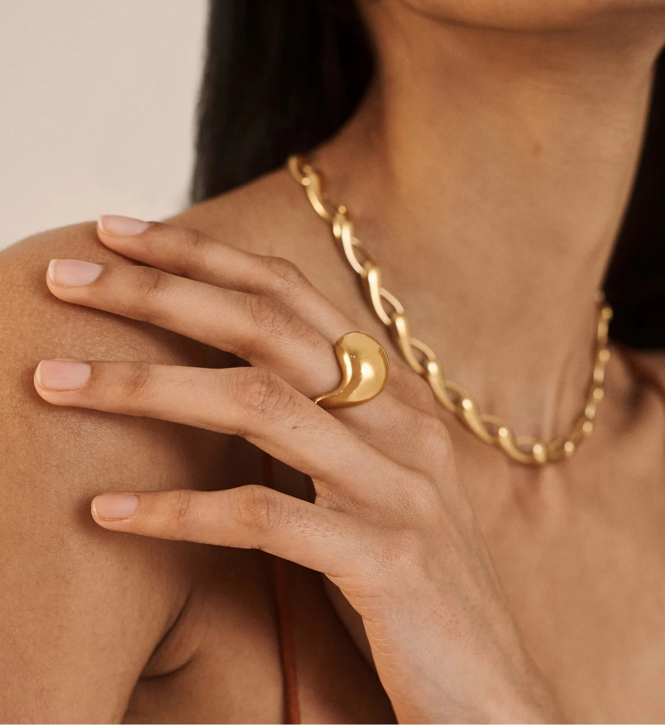 Nura Wrap Ring | Monica Vinader (Global)