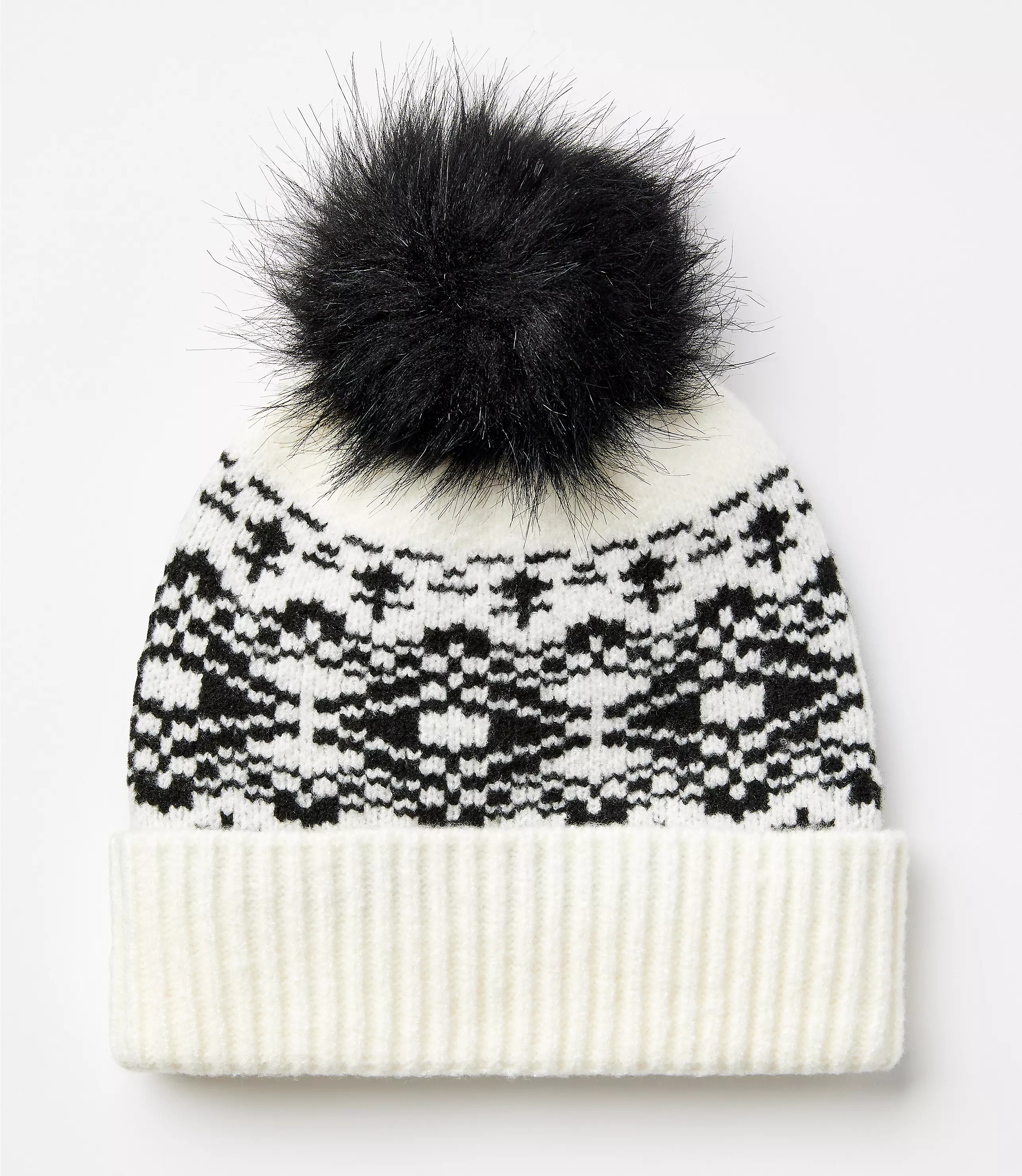 Fair Isle Pom Pom Beanie | LOFT