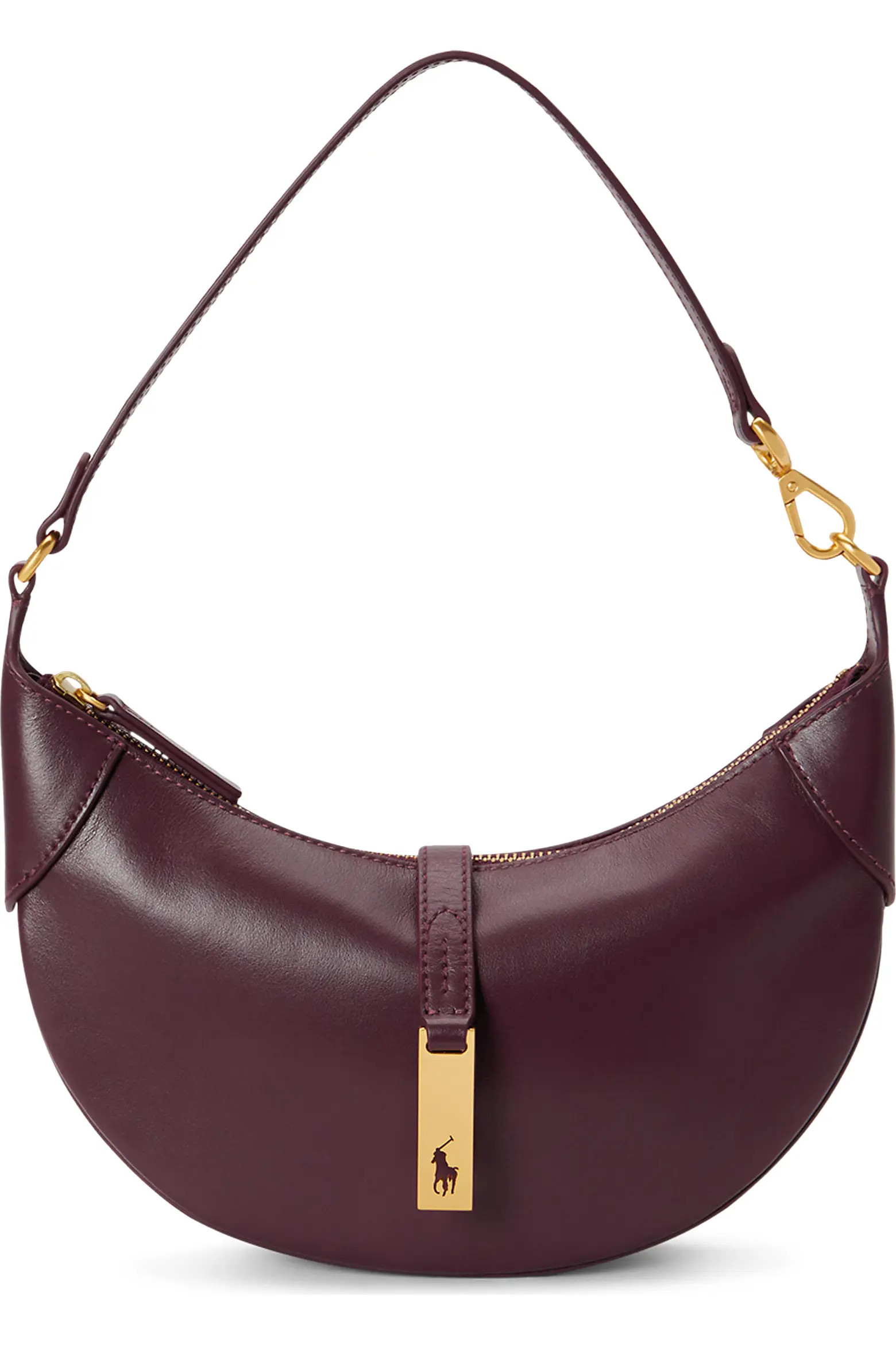 Polo Ralph Lauren Polo ID Leather Mini Shoulder Bag (Women) | Nordstrom | Nordstrom