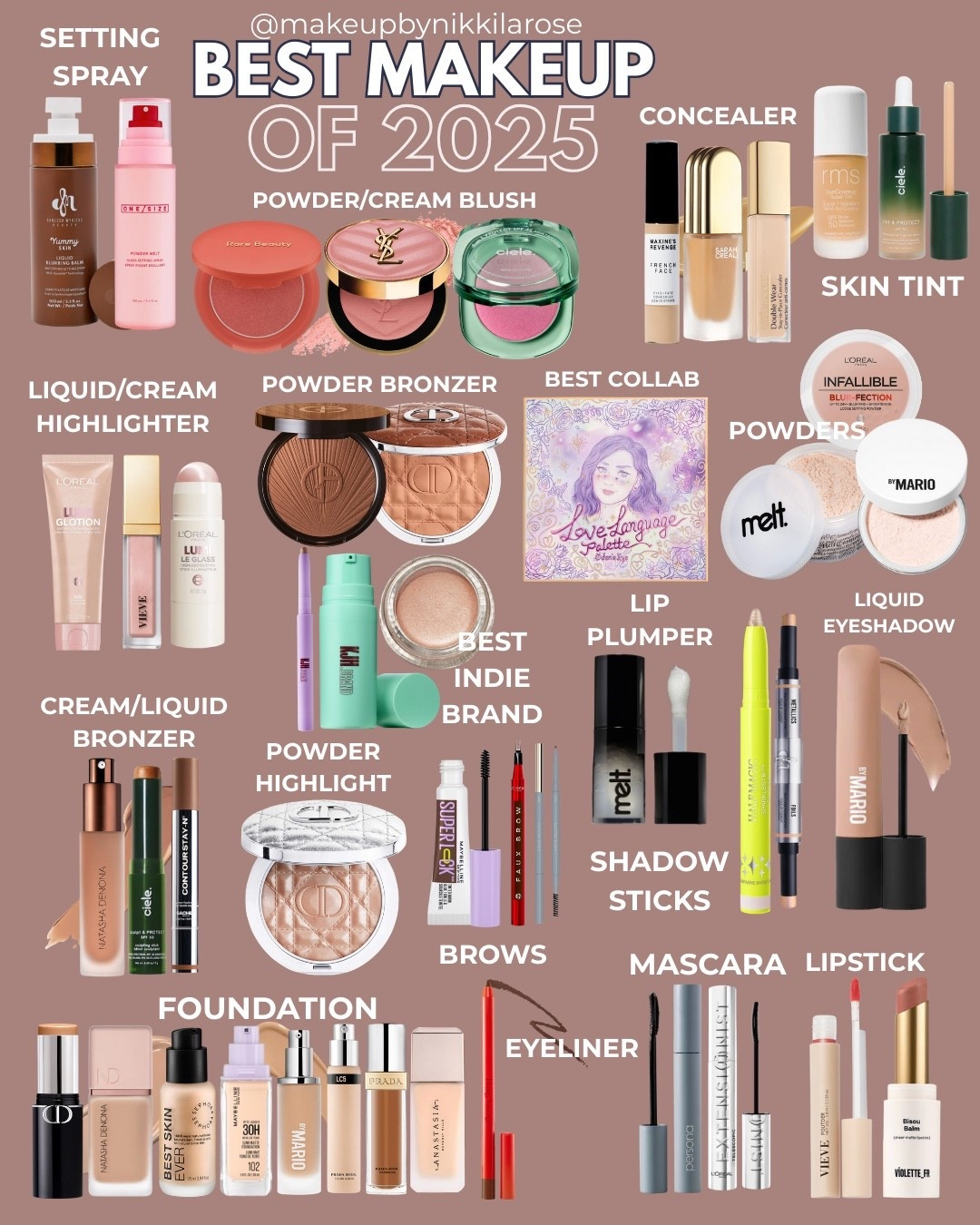 Best Makeup of 2025! 🏆🏆

#LTKBeauty