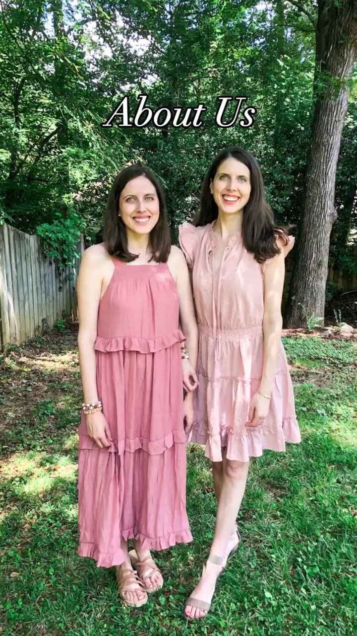 About Us! 
Kristin & Kara 
Leslie Lashae is our middle names combined
•identical twins
•live in Virginia 
•lots of feminine dresses
•church dresses
•date night outfits
•casual wfh outfits 
•outdoors, lake & beach 
•both work from home
•dog moms

Thanks for following along! We are looking forward to sharing more outfits in 2025! 💕 

Please help us grow our page and share with a friend 💕 

#LTKfindsunder100 

#LTKVideo 

#LTKWatchNow #LTKFindsUnder100 #LTKSeasonal