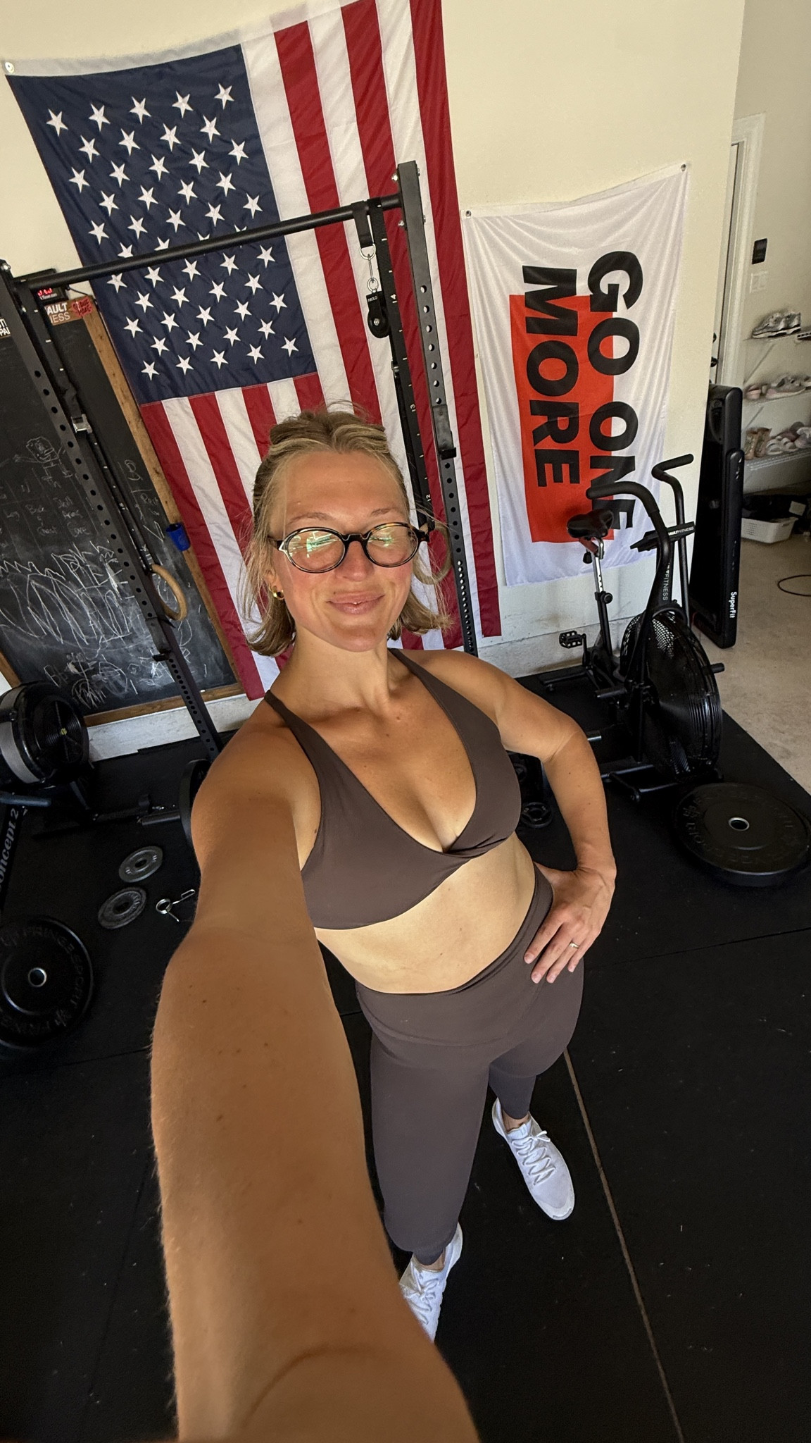 wearing a L in top and bottom. favorite amazon workout set / gym ootd / amazon gym / affordable activewear / leggings 

#LTKActive #LTKfitnessgoals #LTKootd