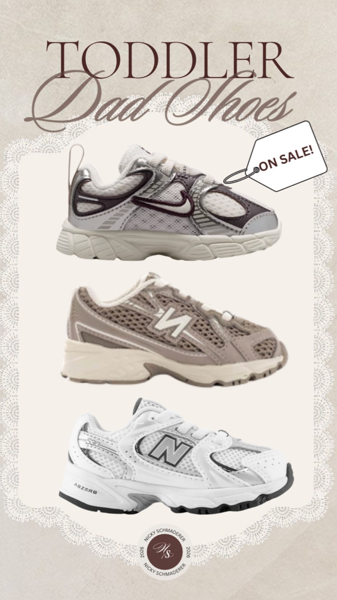 Toddler dad shoes on sale for back to school! Bought some for baby Brody for pre school! 🥹

Nike shoes
New balance shoes

#LTKKids #LTKSaleAlert #LTKActive