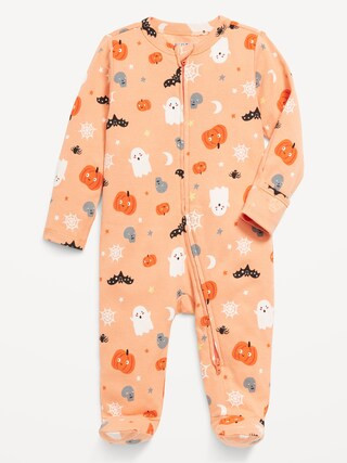 2-Way-Zip Sleep & Play Footed One-Piece for Baby | Old Navy (US)
