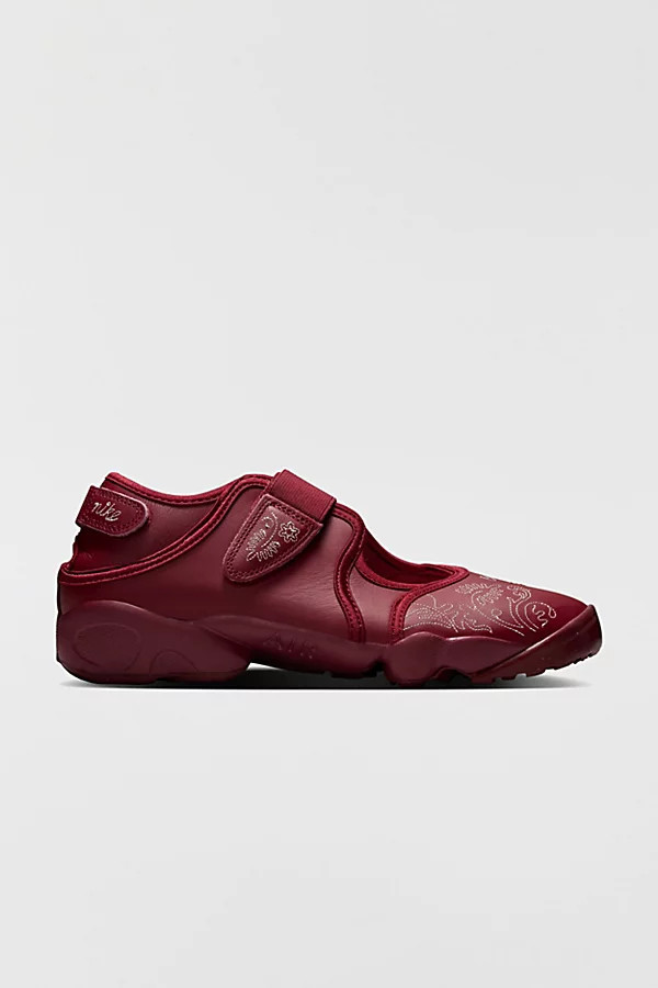 Nike Women's Air Rift Leather Team Red Sneaker in Team Red, Women's at Urban Outfitters | Urban Outfitters (US and RoW)