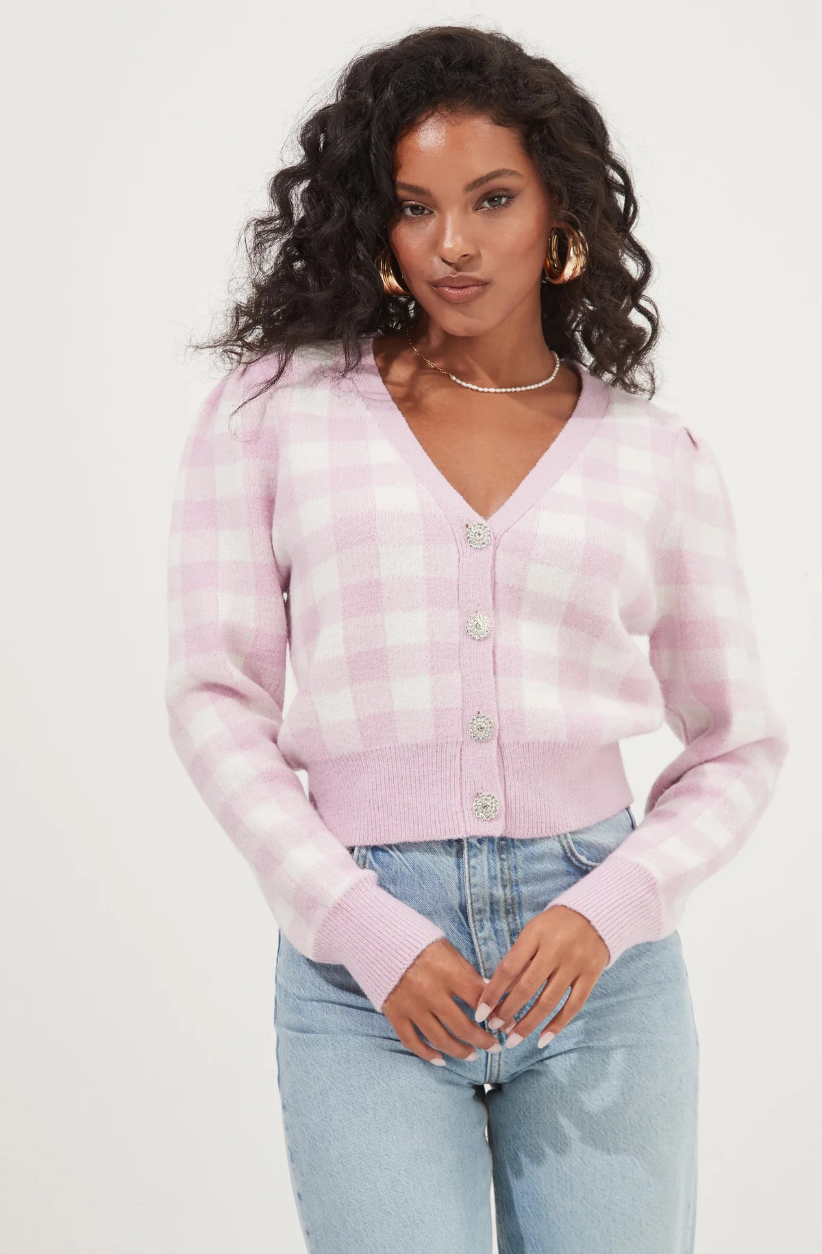 Picnic Plaid Cardigan | ASTR The Label (US)