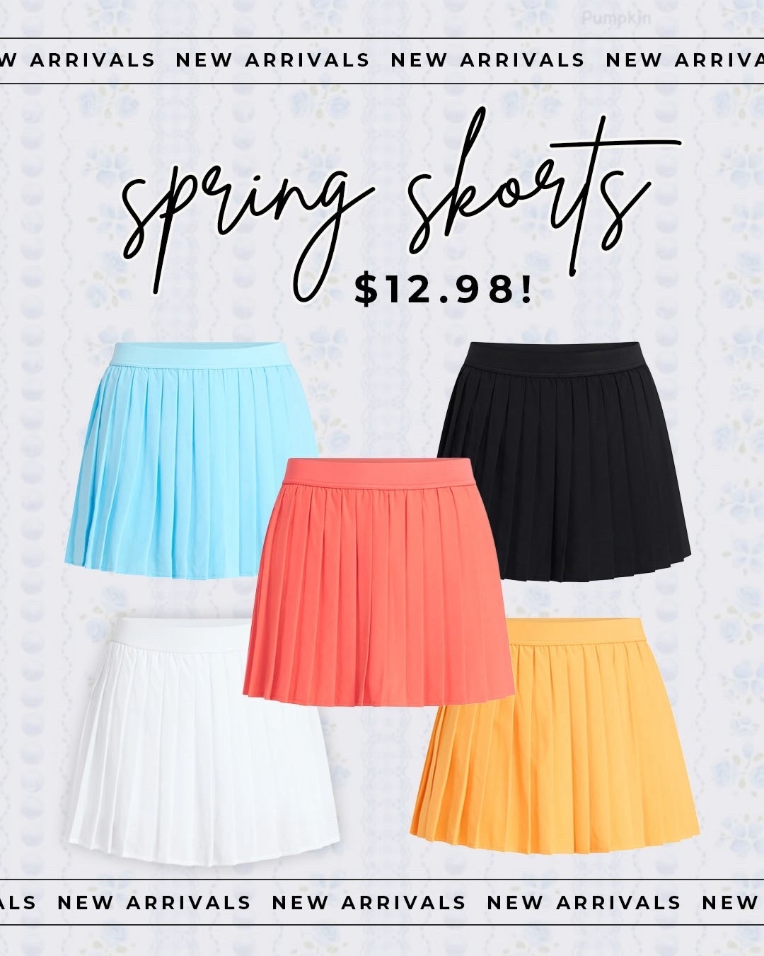 Spring skort under $15!! 🤩

#walmartfinds

Walmart finds. Walmart fashion. Walmart new arrivals  

#LTKActive #LTKootd #LTKSeasonal