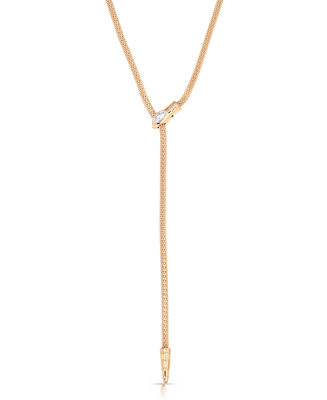 Serpentina Lariat Bolo Tie Necklace | Macy's