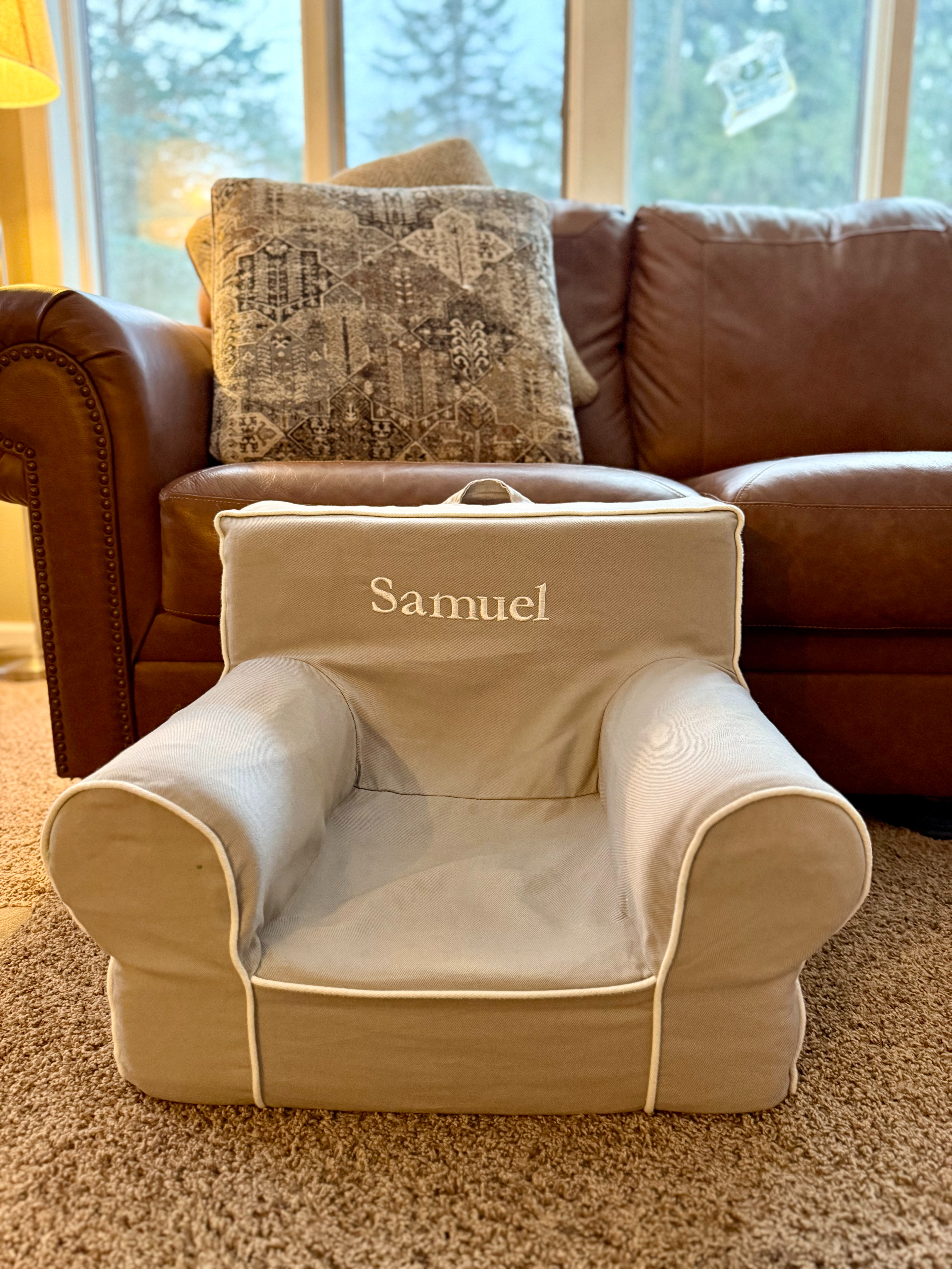 Anywhere Chairs are on SALE 🙌

Sam’s is a few years old now and it has held up so well. The slipcover is washable (adding “quick wash” to my to-do list 😂), but truly… these last.

They make such sweet gifts for littles — birthdays, baby showers, big sibling surprises. They’re always personalized (which is kind of the whole point 🥹), and I just saw the Peter Rabbit Collection for Easter. The details are so cute.

If you’ve been thinking about one, this is a good time. The themed styles don’t usually stay in stock long.

@potterybarn @potterybarnkids 

 #LTKSeasonal #LTKSaleAlert #LTKKids