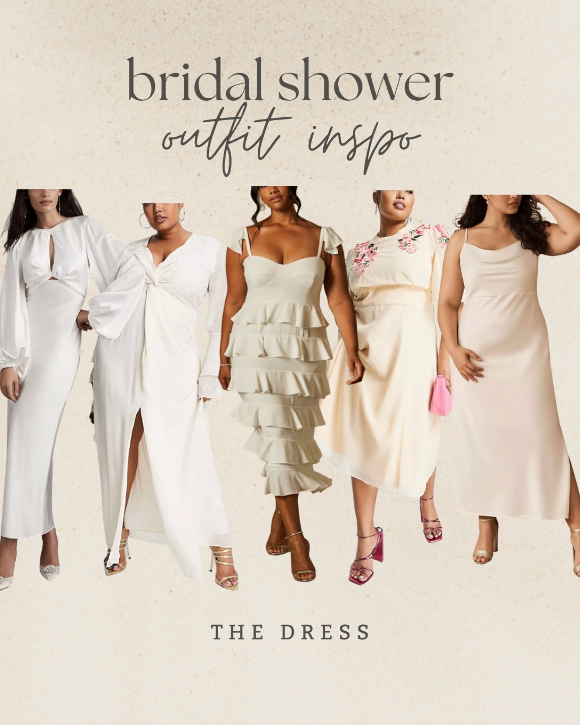 So many gorgeous options for plus size brides! 

Bridal shower outfit | bridal dress | white dress | curvy bride 

#LTKcurves #LTKstyletip #LTKwedding