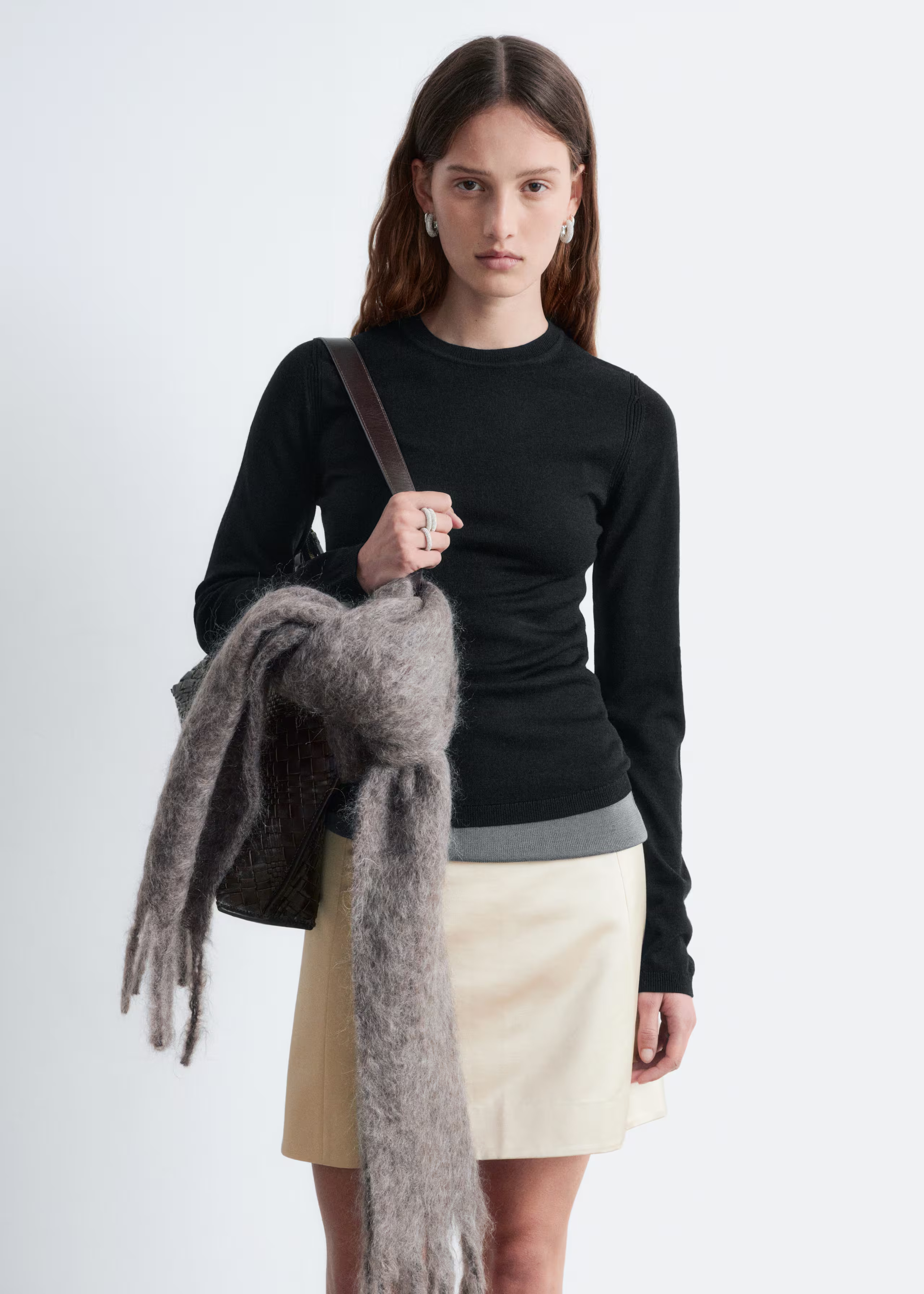 Long-Sleeve Merino Wool Top | & Other Stories UK