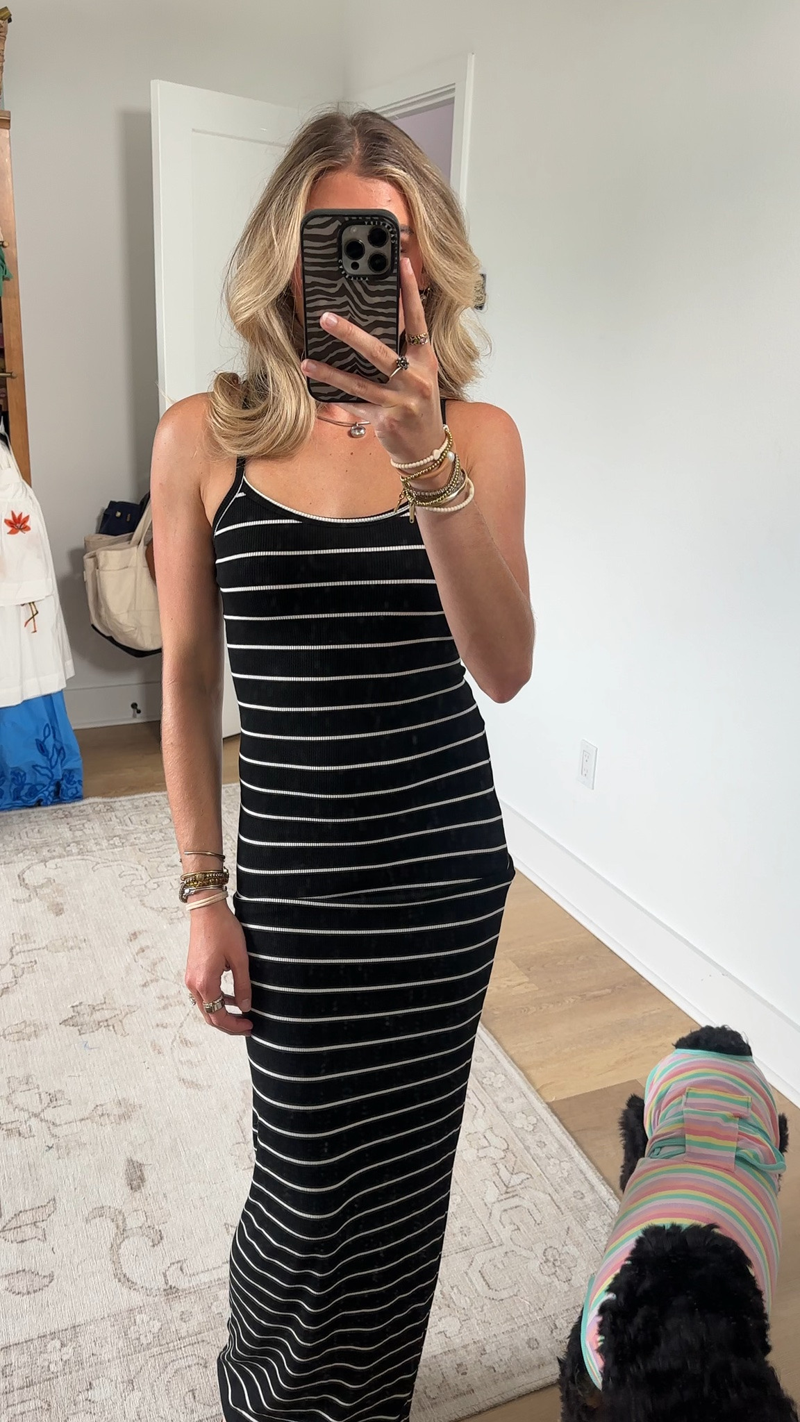 @Kittenish size xs Featuring our signature ultra-soft micro rib fabric, the Black and White Striped Maxi Dress offers a flattering silhouette that moves with you. Easy to dress up or down, this versatile staple transitions effortlessly for any occasion with just a change of shoes or accessories.

#LTKootd #LTKdayinmylife #LTKSeasonal