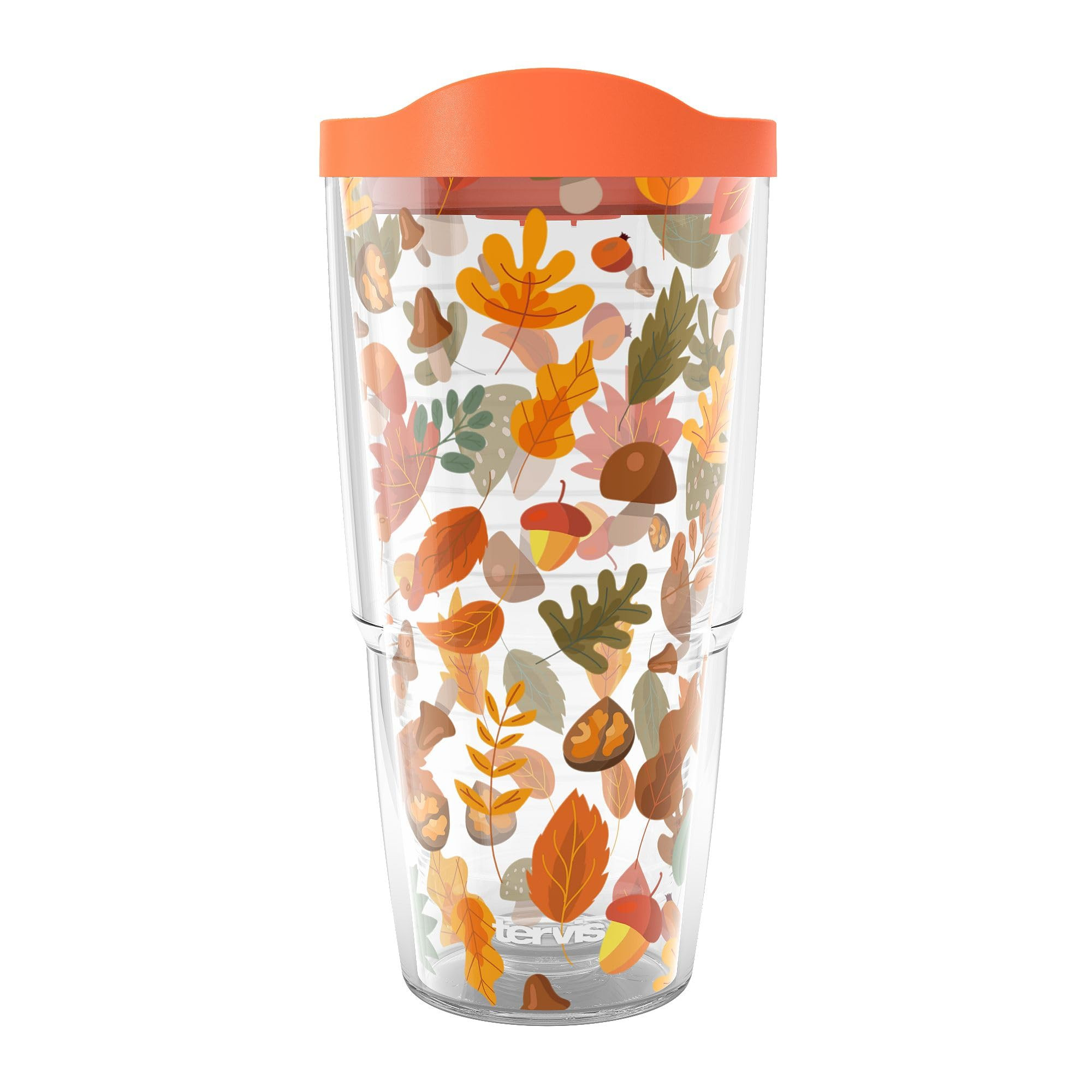 Tervis Awesome Autumn Fall Leaves Made in USA Double Walled Insulated Tumbler Travel Cup Keeps Dr... | Amazon (US)