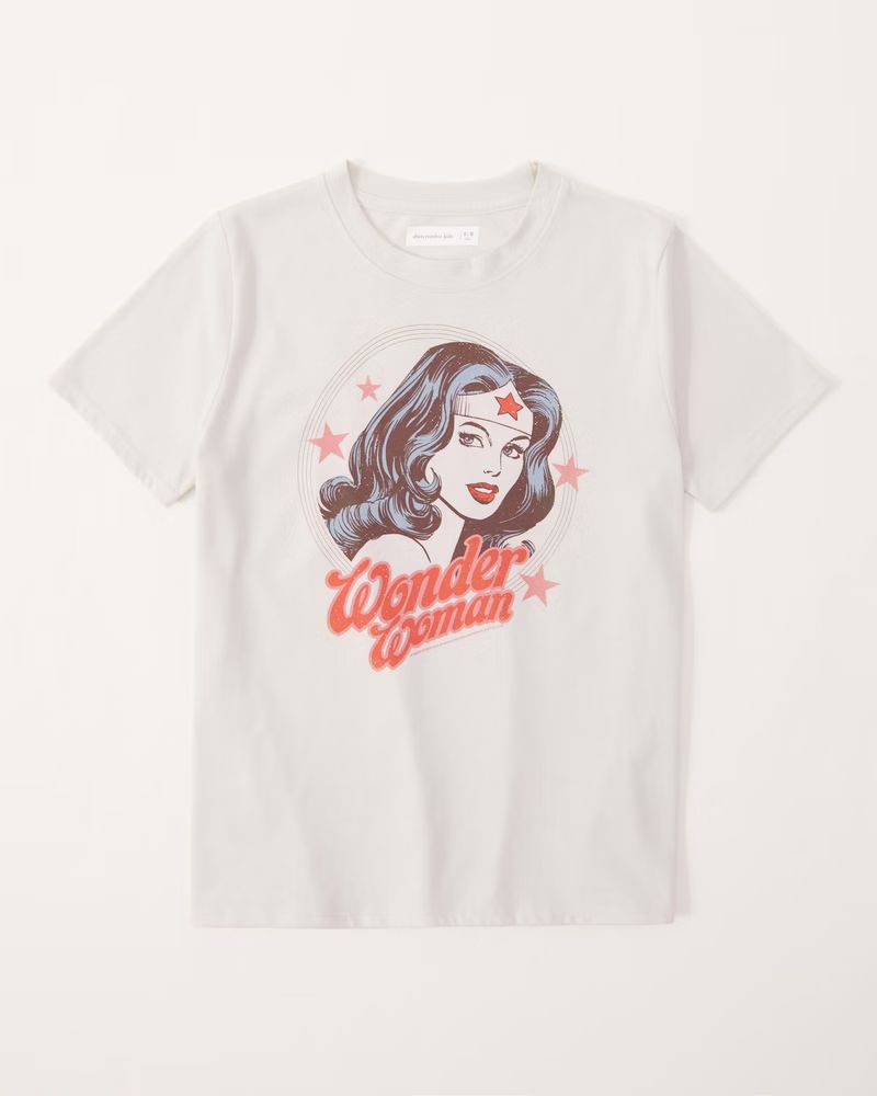 oversized wonder woman graphic tee | Abercrombie & Fitch (US)