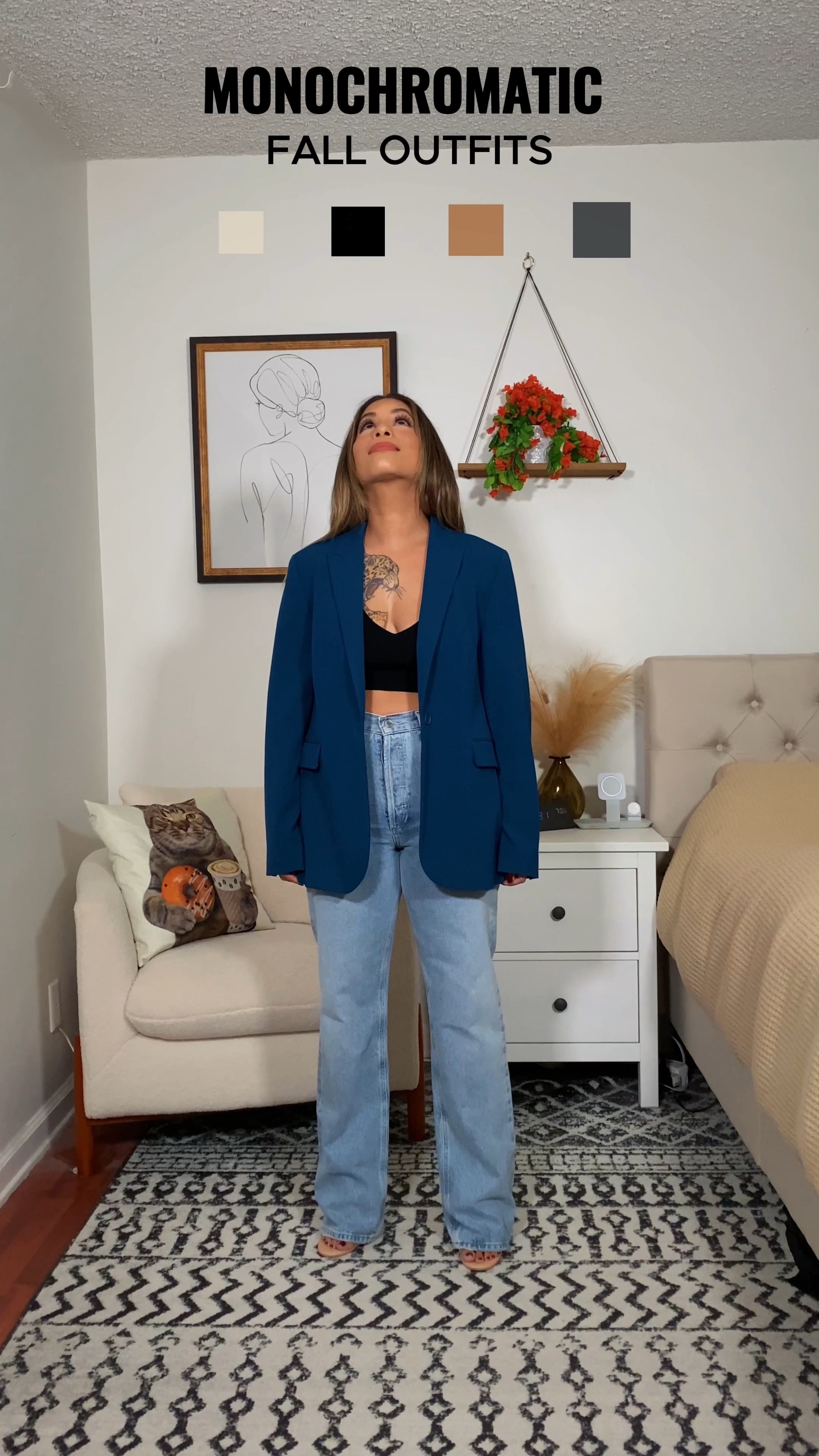 Monochromatic Fall Outfits 🍂🤎