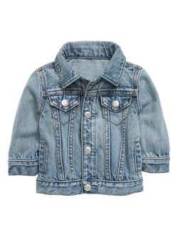 Unisex Light-Wash Jean Jacket for Baby | Old Navy (US)