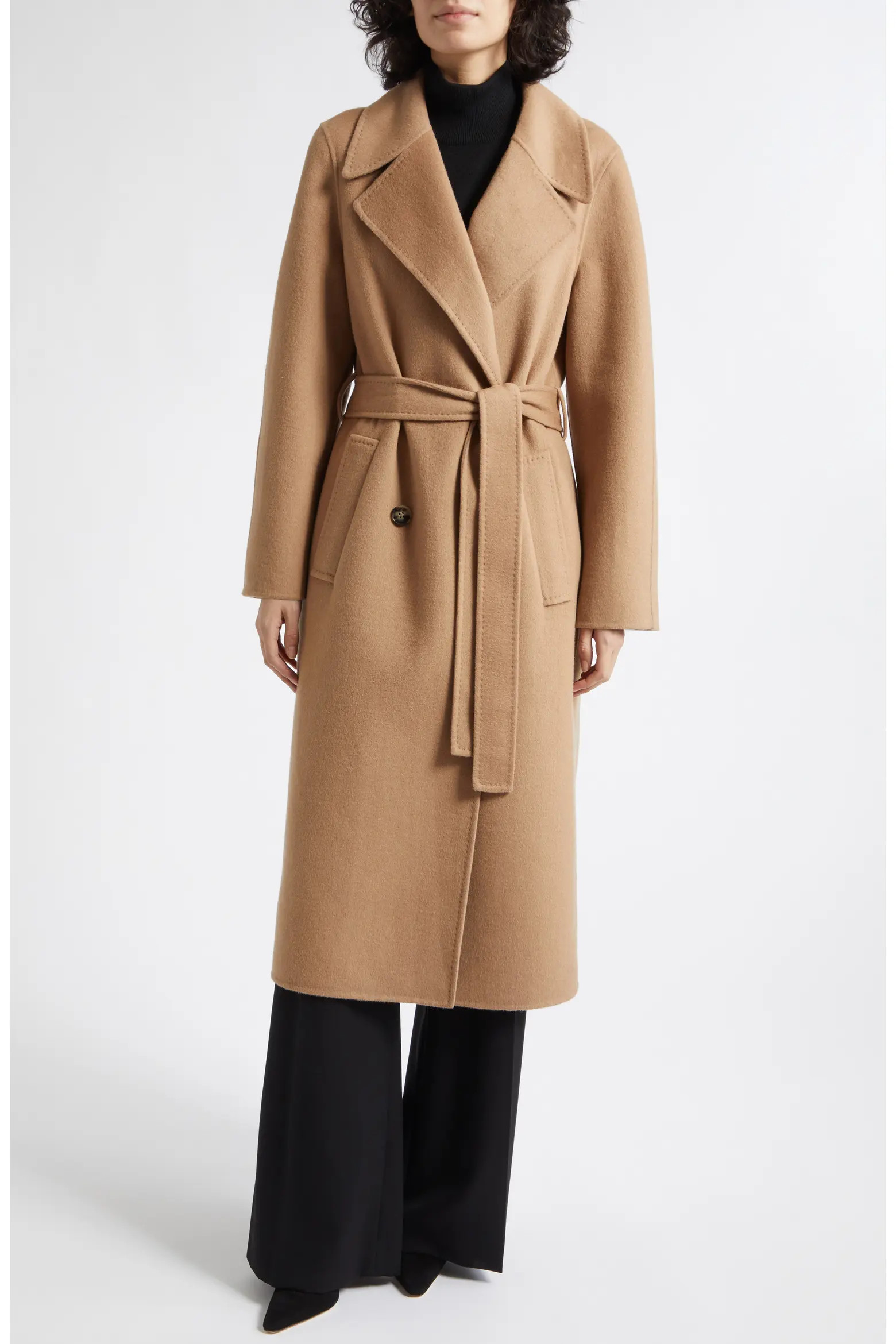 Rene Wool Blend Double Face Coat (Women) | Nordstrom | Nordstrom
