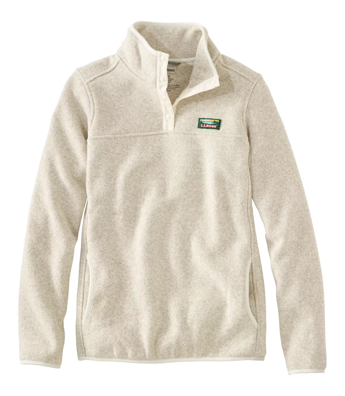 Women's L.L.Bean Sweater Fleece Pullover | Fleece at L.L.Bean | L.L. Bean