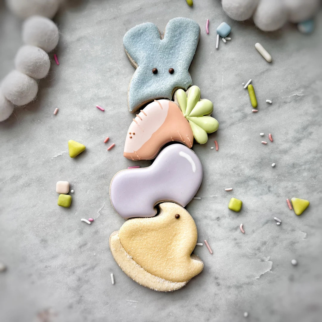 Peep Easter cookie stack | Etsy (US)