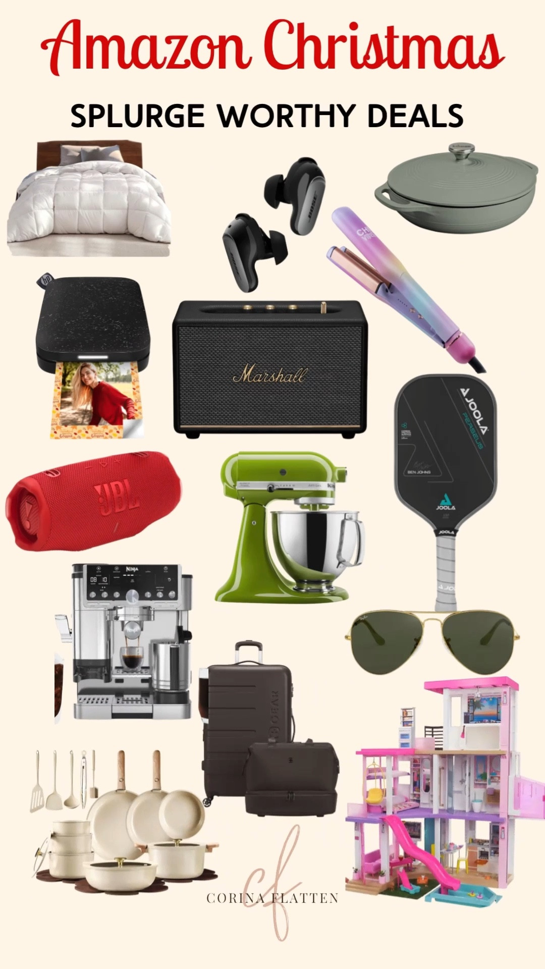 Some gifts are worth the splurge!

Pickleball paddle, Radio, speaker, coffee maker, photo printer, curling iron, sunglasses, gifts for him, gifts for her, 

#LTKHoliday #LTKGiftGuide #LTKFindsUnder100