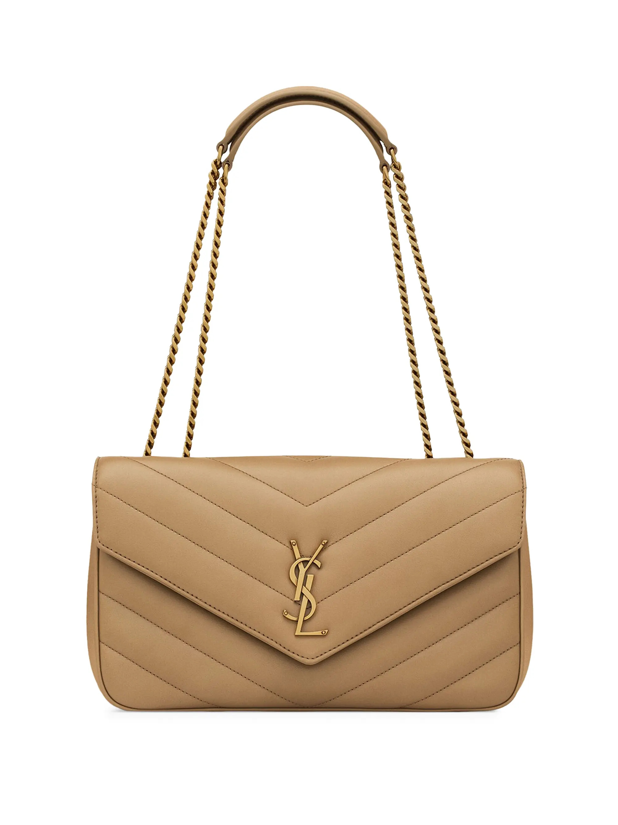 Loulou Medium Shoulder Bag in Lambskin Leather | Saks Fifth Avenue