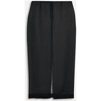 Zara - Organza Midi Skirt 50th Anniversary In Black - S - Woman | Zara UK