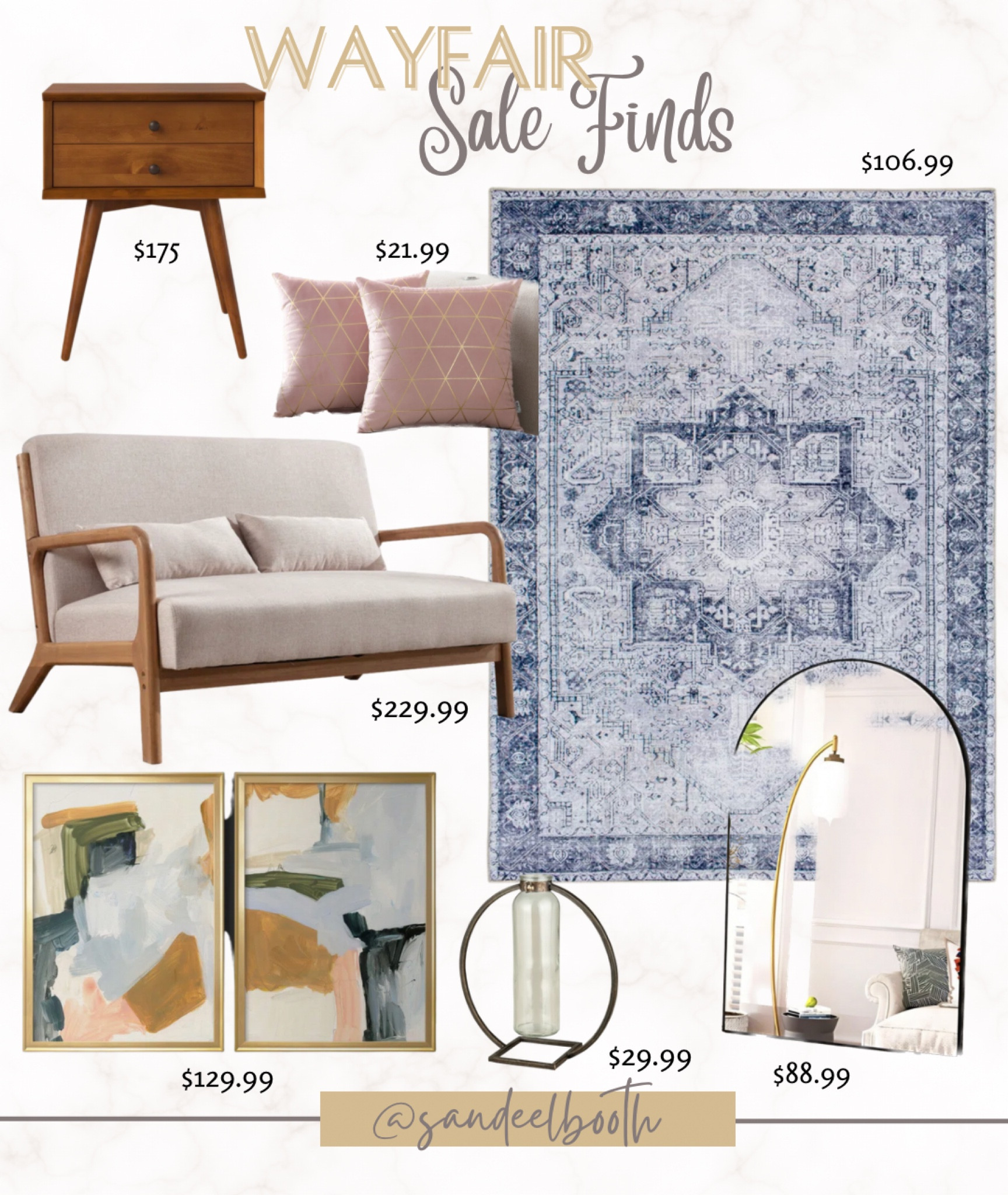 Home Decor / Serena & lily home dupes / Wayfair home finds / home decor finds / home accents / home furniture/ home essentials / affordable home refresh / spring home / jute rug / French bistro / southern coastal style/ low country/ cottage style / midcentury modern/ throw pillows /  mirror 


#LTKunder100 #LTKFind #LTKhome