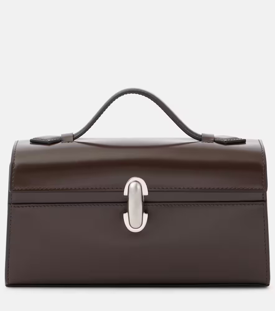 Savette Symmetry Pochette leather tote bag | Mytheresa (UK)