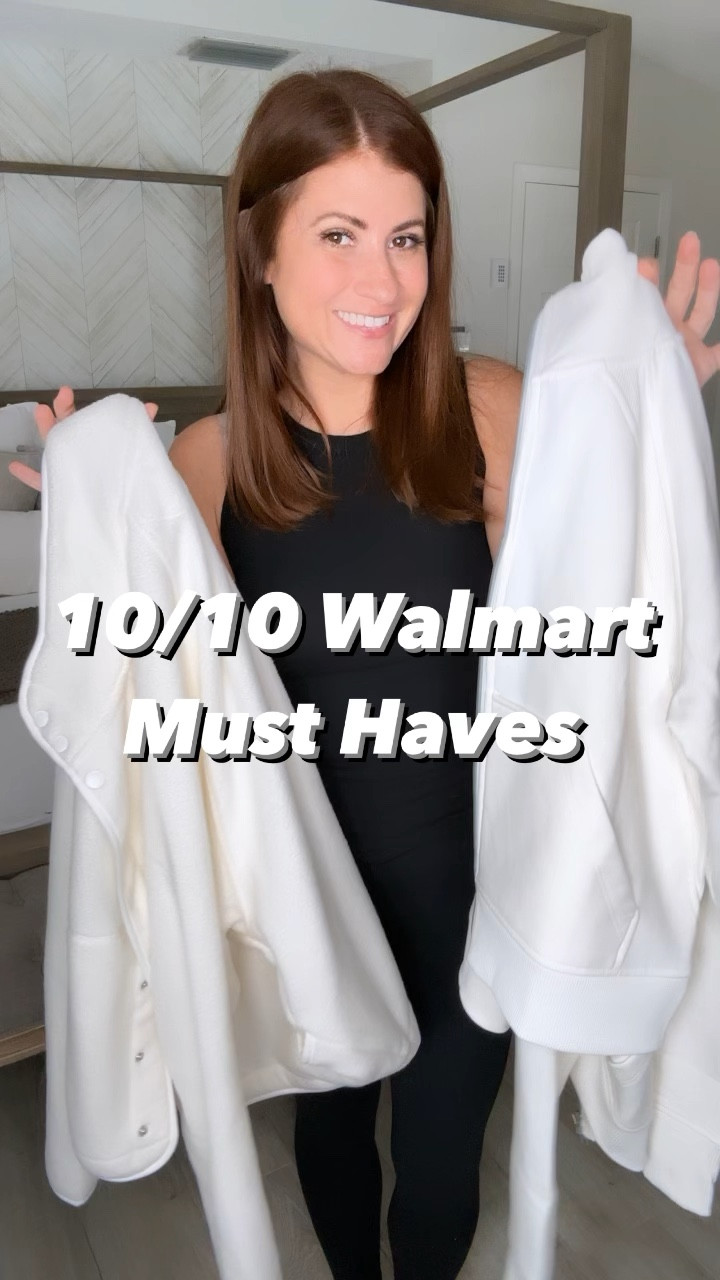 The two Walmart jackets are 10/10 🙌🏼 Love the fit, fabrics and details of both! High sell out risk and both come in other color options! I sized up to medium in both! 

Follow me for more affordable fashion, finds and try ons!


#LTKstyletip #LTKSeasonal #LTKHoliday