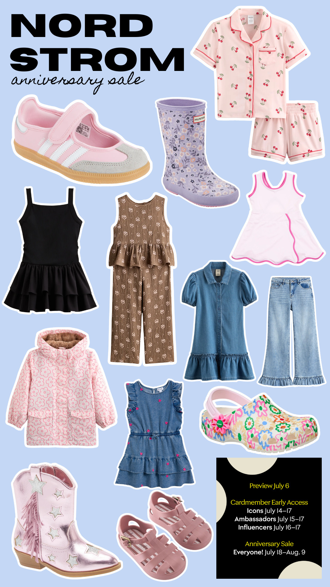 It's that time of year! The Nordstrom Anniversary sale starts today for cardholders with the Icon status and will be open to everyone starting on July 18-August 9!

My top picks for girls clothing, I'm obsessed with it all!

nordstrom sale, nordstrom anniversary sale, nordstrom, nordstrom edit, anniversary sale 

 #LTKSaleAlert #LTKKids