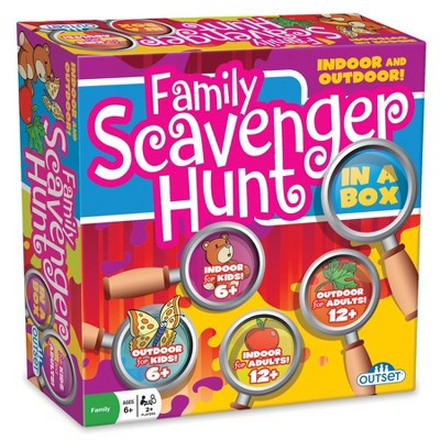 Outset Media: Family Scavenger Hunt in A Box Card Game | Target
