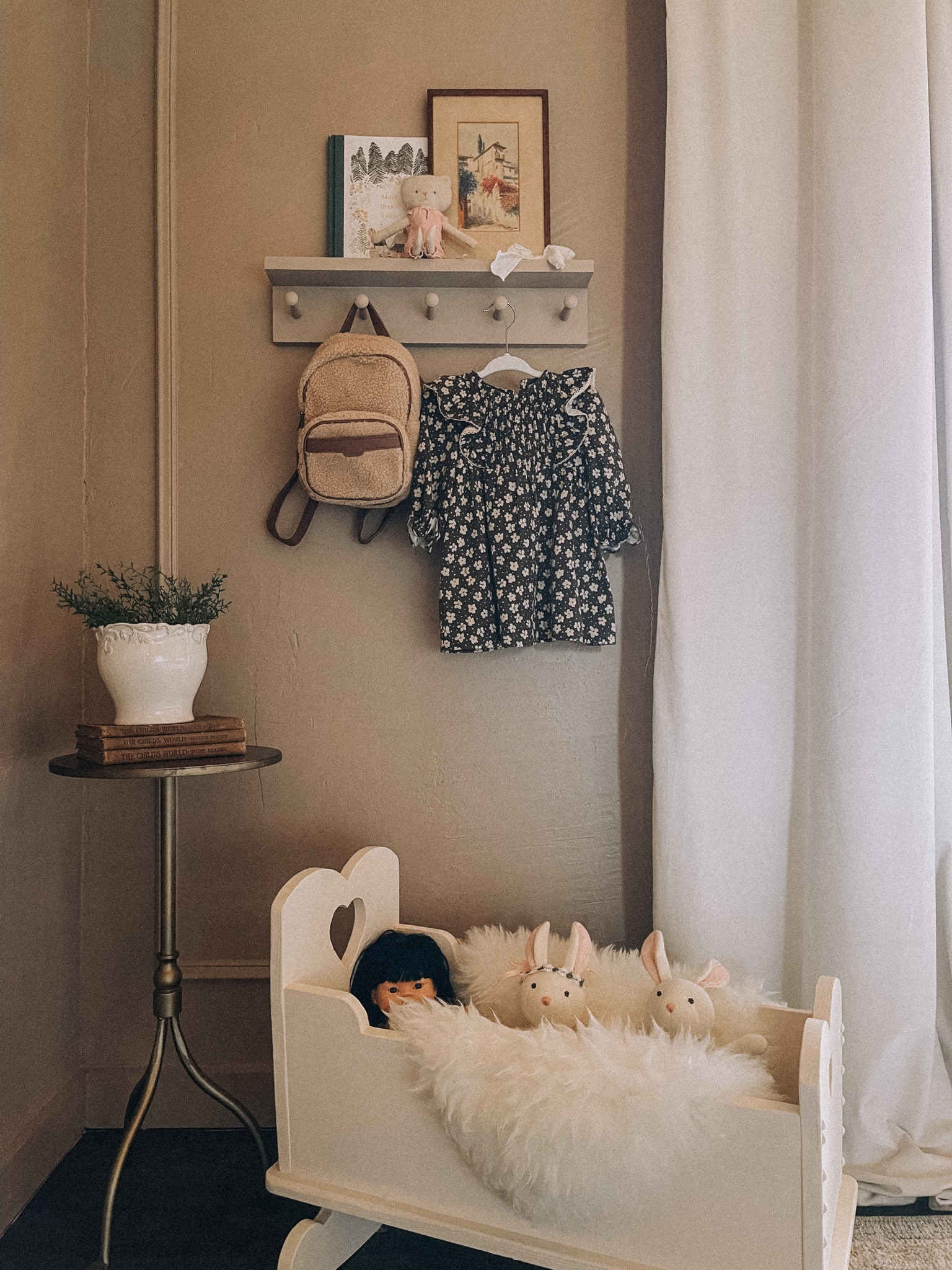 Cradle in the nursery holding the sweetest dolls!

#LTKkids #LTKunder100 #LTKbaby