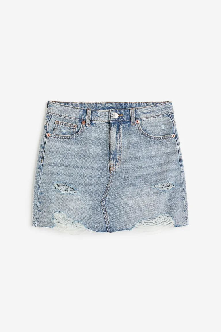 Denim Mini Skirt | H&M (US)