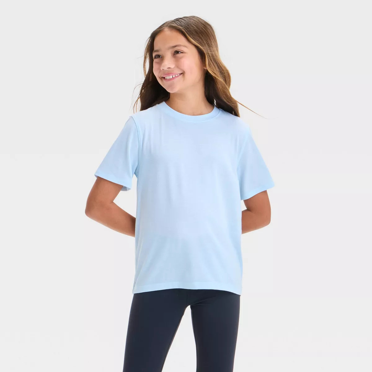 Girls' Short Sleeve Gym T-Shirt - All In Motion™ | Target