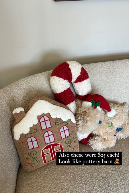 Christmas and holiday decorative pillows for only $25 

Kids pillows, pottery barn lookalike, holiday pillows, sherpa pillows, gingerbread pillow 

#LTKkids #LTKHoliday #LTKSeasonal