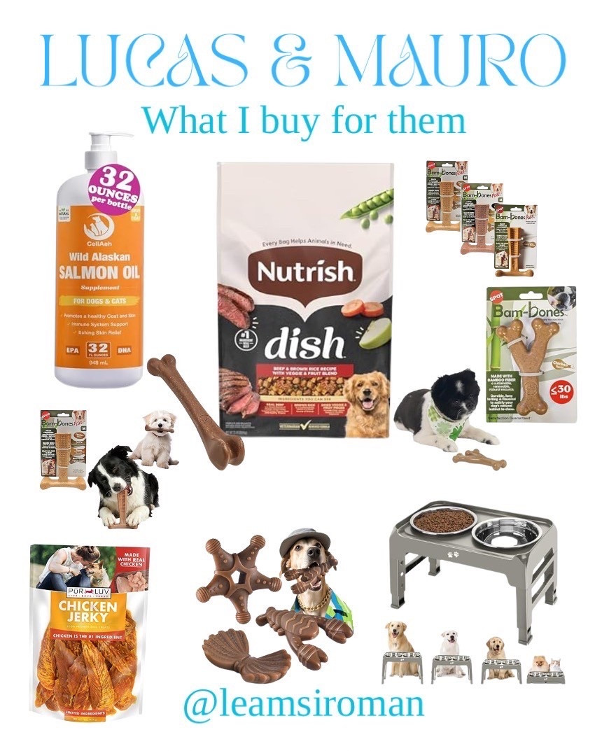 What I always buy from Amazon for my dogs! 🐕 #LTKdogs

#LTKdayinmylife