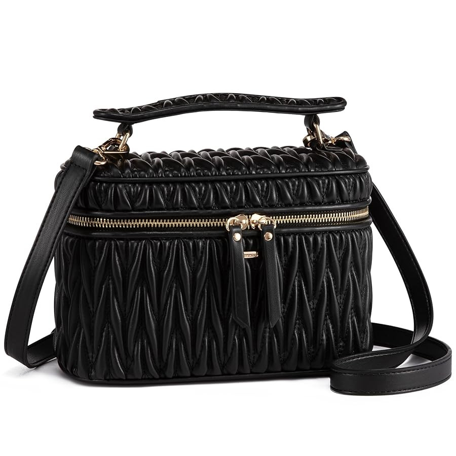 LOVEVOOK Crossbody Bags for Women, Quilted Crossbody Purses for Women, Small Shoulder Handbags fo... | Amazon (US)