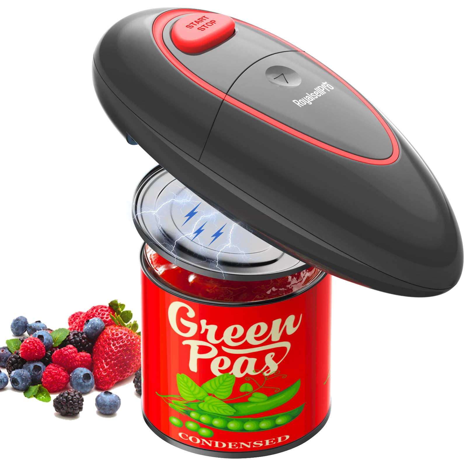 One Touch Electric Can Opener with Smooth Edge, Kitchen Gadget Automatic Can Opener for Seniors w... | Amazon (US)
