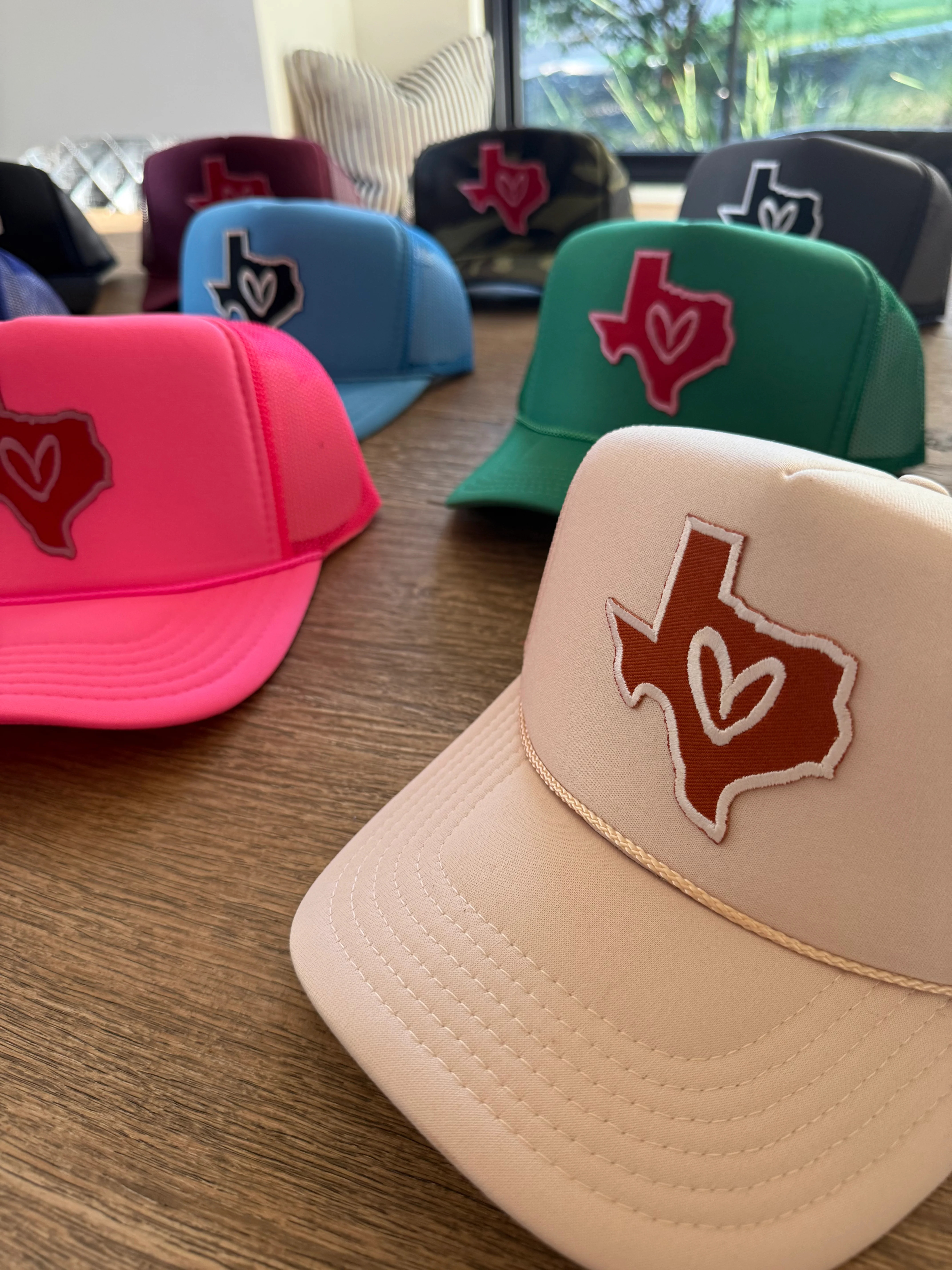I LOVE TEXAS Patch Hats | House of Shan